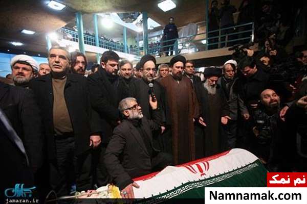نماز میت دکتر سید صادق طباطبایی ،  توسط حجت الاسلام والمسلمین سید محمد خاتمی