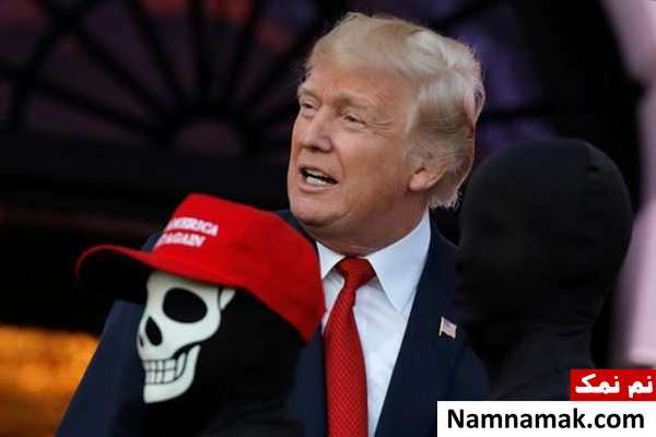 تزئین وحشتناک کاخ سفید به مناسبت هالووین! + تصاویر