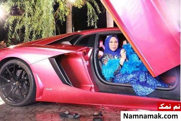 فخرفروشی زن پولدار مالزیایی ،  صدای مردم این کشور را در آورد + تصاویر
