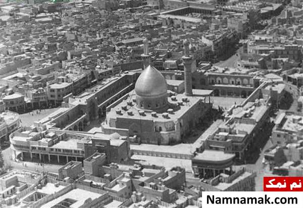 نمایی هوایی از حرم حضرت عباس علیه السلام