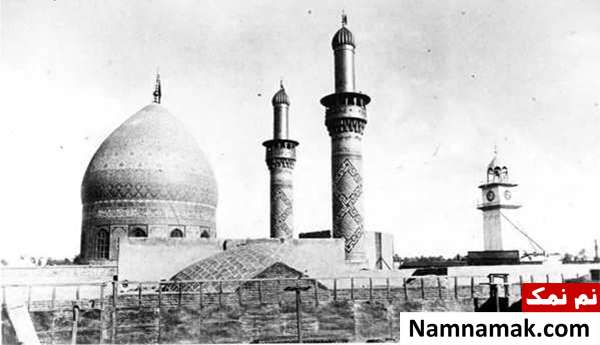 گنبد کاشی حرم حضرت عباس علیه السلام