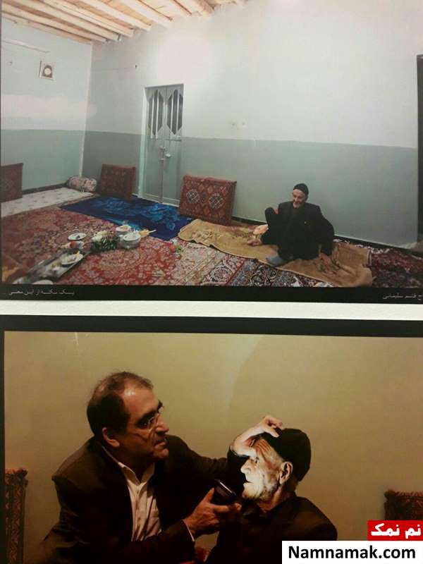 پدر سردار سلیمانی پدر سردار سلیمانی و سید حسن قاضی زاده هاشمی