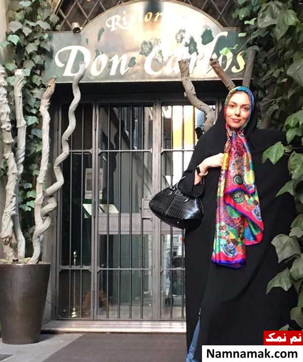 آزاده نامداری در سوییس عکسهای آزاده نامداری با همسر و دخترش در سوییس