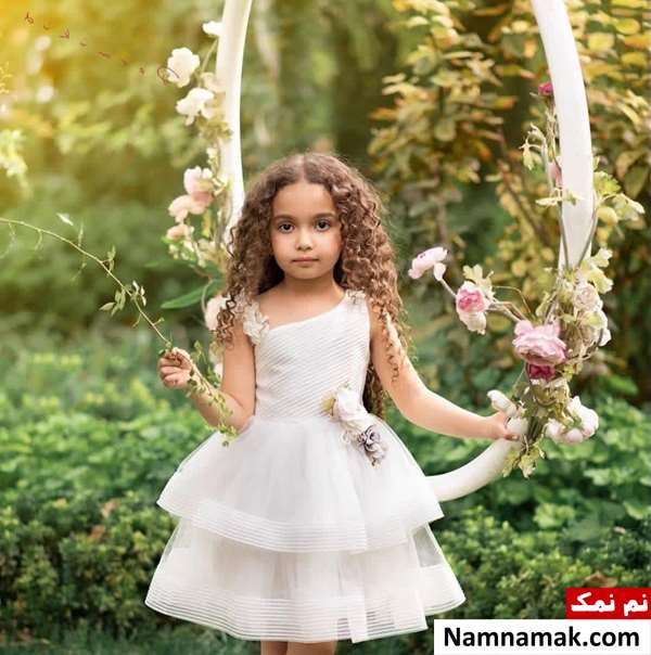 مدل لباس عروس بچگانه شیک و جدید