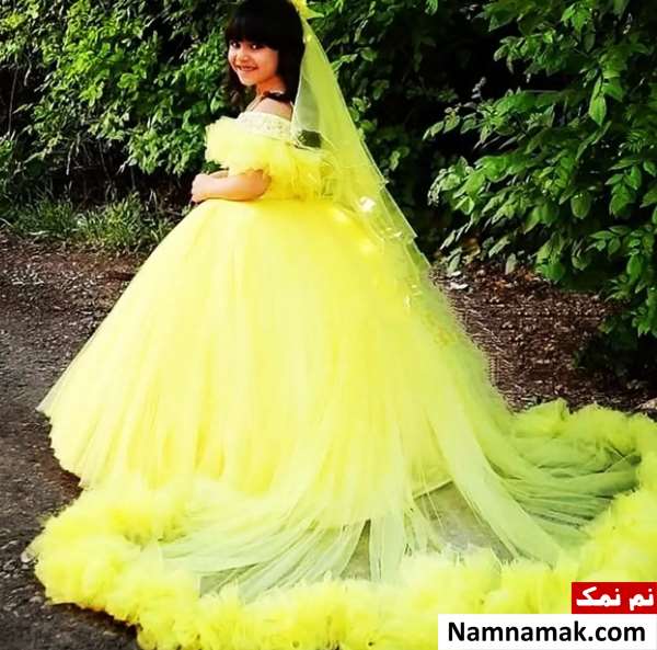مدل لباس عروس بچگانه شیک و جدید