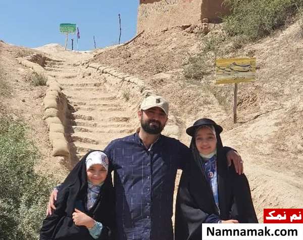 زندگینامه وحید یامین پور و همسرش وحید یامین پور و دخترانش