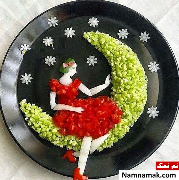 تزیین غذای کودک