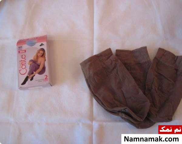 عروسک با جوراب زنانه عروسک با جوراب زنانه