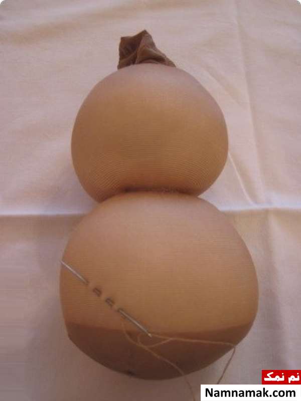 عروسک با جوراب زنانه عروسک با جوراب زنانه