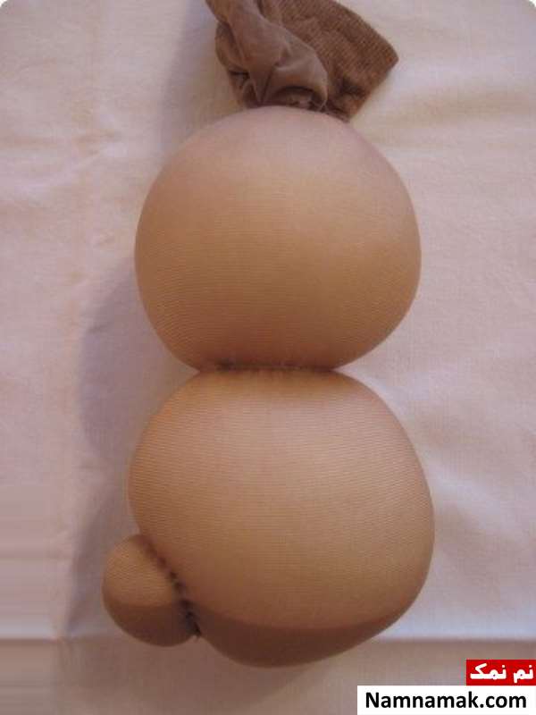 عروسک با جوراب زنانه عروسک با جوراب زنانه