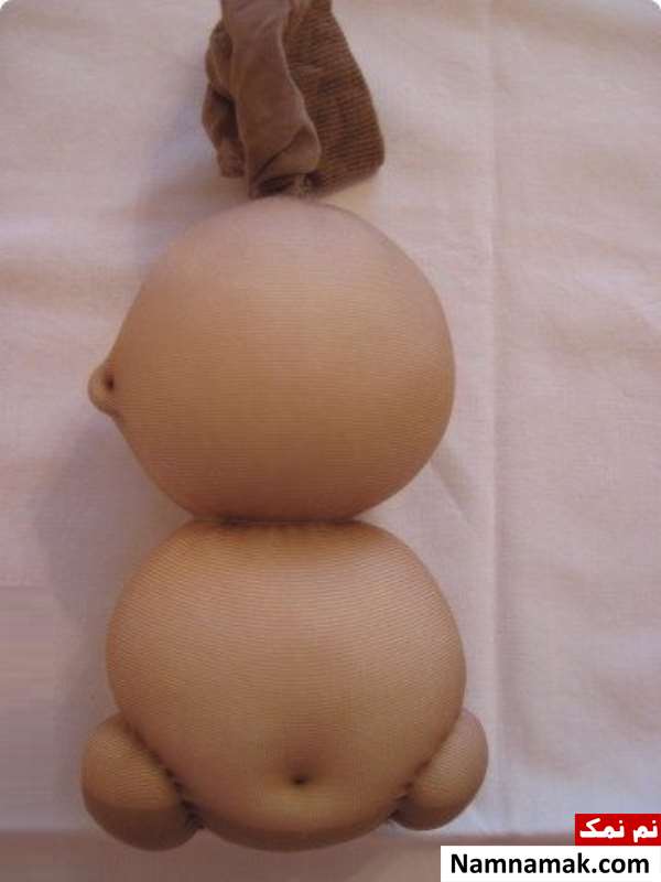 عروسک با جوراب زنانه عروسک با جوراب زنانه