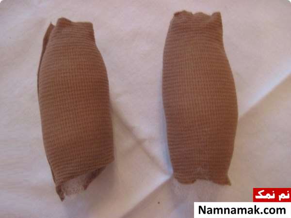 عروسک با جوراب زنانه عروسک با جوراب زنانه