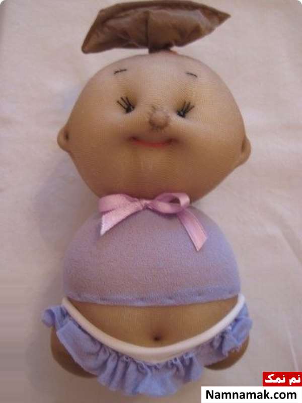 عروسک با جوراب زنانه عروسک با جوراب زنانه