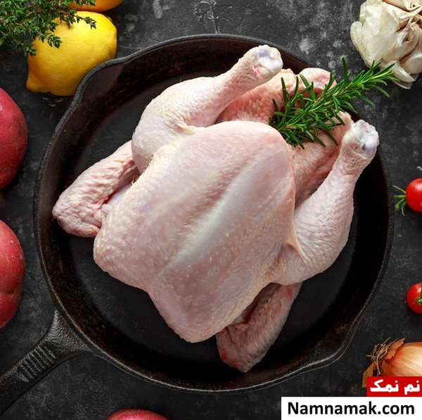 علت زرد شدن گوشت مرغ