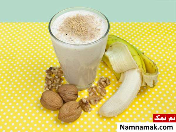 اسموتی موز و گردو