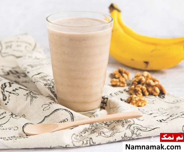 اسموتی موز و گردو
