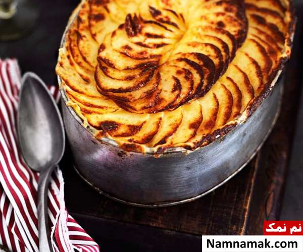 طرز تهیه غذا با سیب زمینی و گوشت چرخ کرده