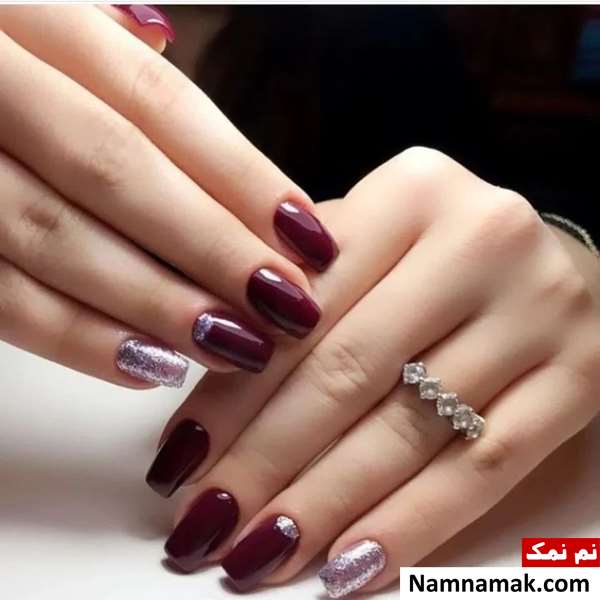 مدل کاشت ناخن کوتاه و شیک دخترانه و زنانه