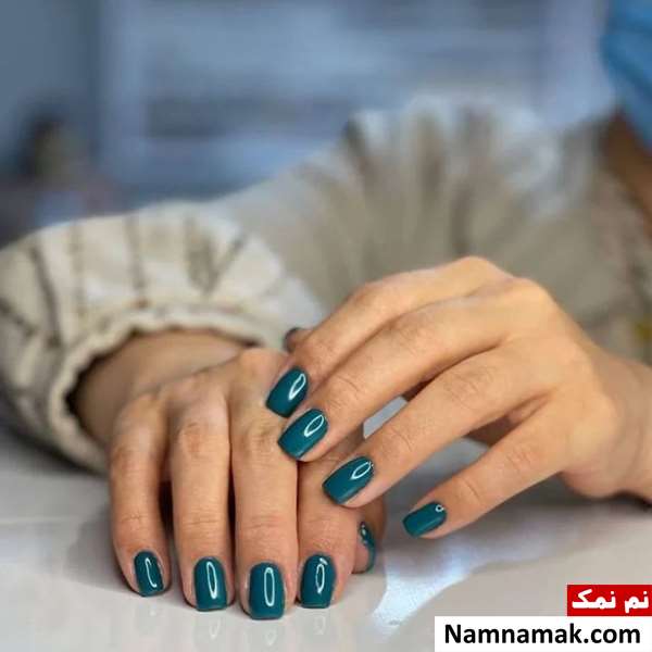 مدل کاشت ناخن کوتاه و شیک دخترانه و زنانه