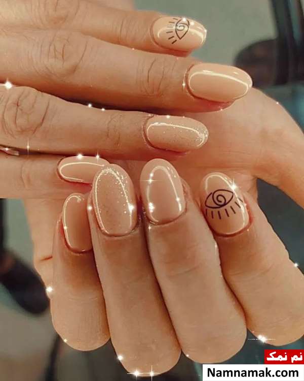 مدل کاشت ناخن کوتاه و شیک دخترانه و زنانه