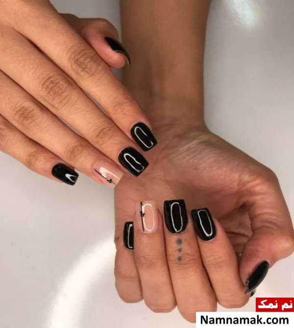 مدل کاشت ناخن کوتاه و شیک دخترانه و زنانه