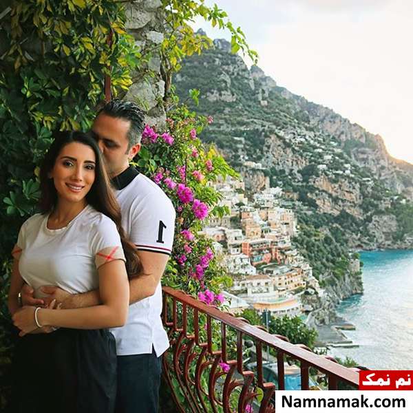 زندگینامه صدف بیوتی و همسرش علی صدف بیوتی و همسرش علی