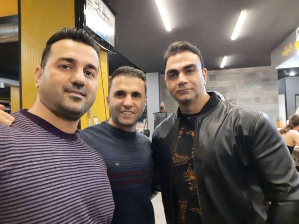 هادی قربانی و وحید اکبرزاده