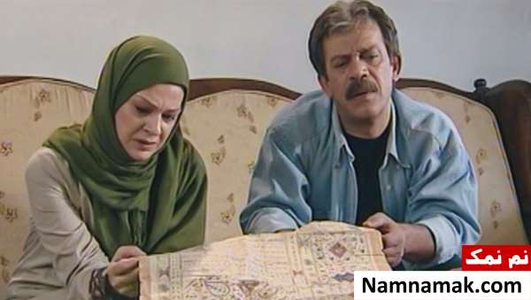 افسر اسدی و حسن پورشیرازی در فیلم ماه منیر