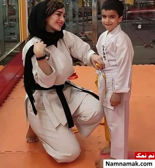 مینا افسانه کاراته