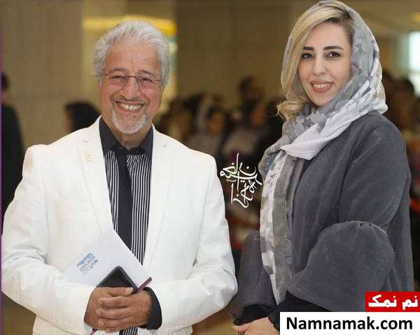 علیرضا خمسه و همسرش علیرضا خمسه و همسرش در جشن حافظ