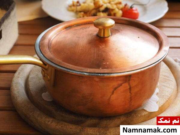 استفاده از ظروف مسی