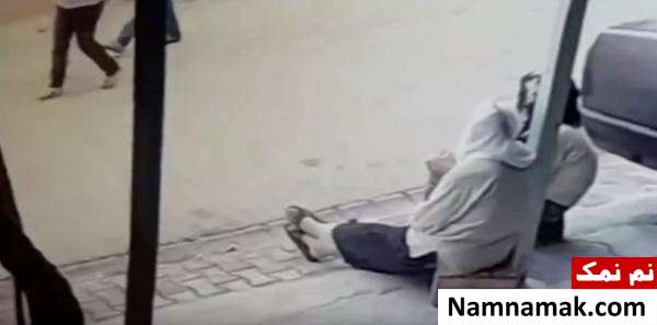 تصادف وحشتناک راننده کارآموز با دو پیرزن!