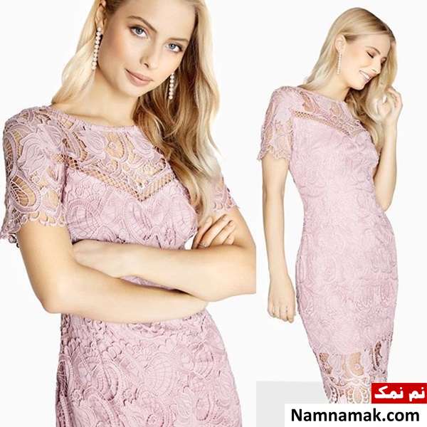 در یک مهمانی و عروسی مختلط چی بپوشم؟ پیراهن خوشگل با رنگ یاسی مخصوص مهمانی مختلط