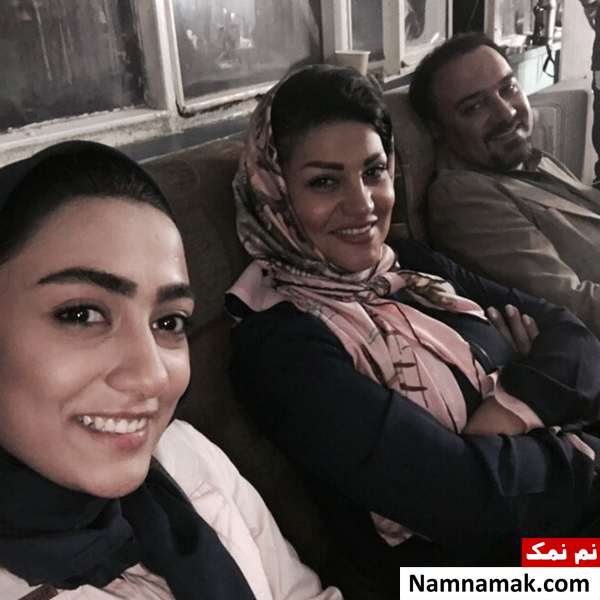 آرزو رضایی ، یاسمن معاوی و برزو ارجمند در سریال پیکسل