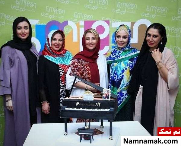 تولد مانی رهنما بازیگران در جشن تولد مانی رهنما