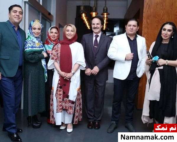 تولد مانی رهنما بازیگران در جشن تولد مانی رهنما