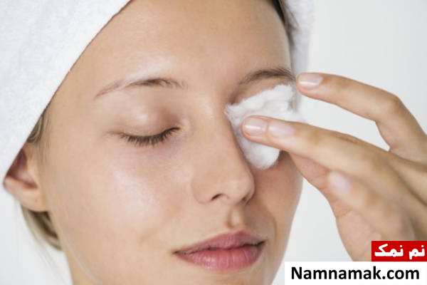 پاک کردن آرایش چشم ها
