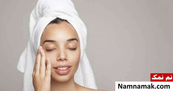 پاک کردن آرایش با روغن بچه