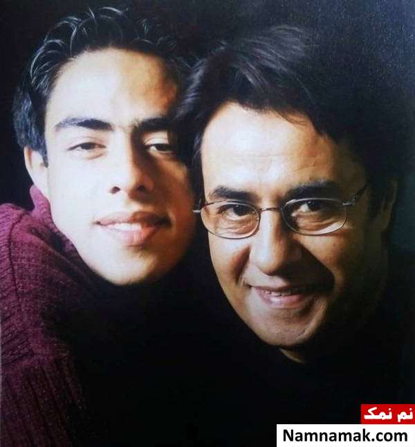 خسرو شکیبایی و پسرش شباهت عجیب خسرو شکیبایی و پسرش پوریا