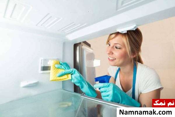 تمیز نگه داشتن یخچال