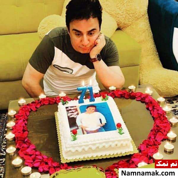 عمو پورنگ عکسی از جشن تولد عمو پورنگ