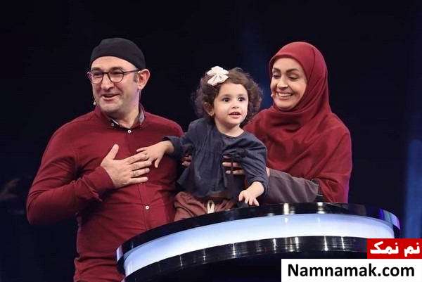 هدایت هاشمی و همسرش هدایت هاشمی و همسرش در برنامه کودک شو