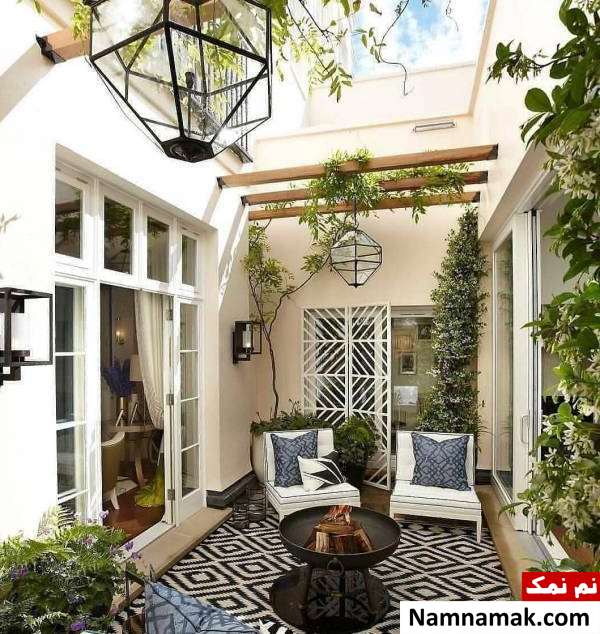 طراحی حیاط دکوراسیون طراحی حیاط