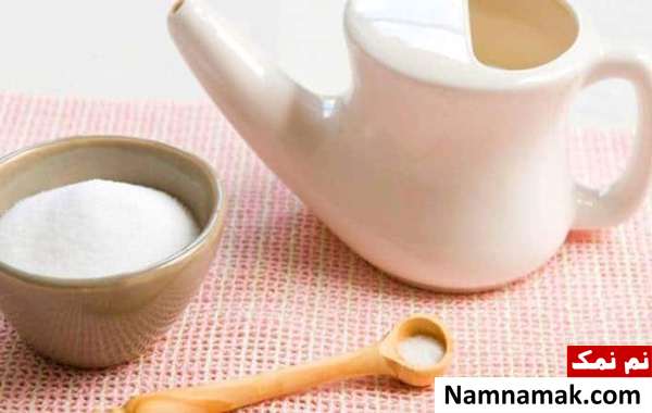 ظرف نتی پات مراحل استفاده نتی پات