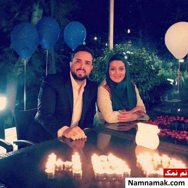 عکسی از پدرام کریمی و همسرش یاسمن شاه حسینی