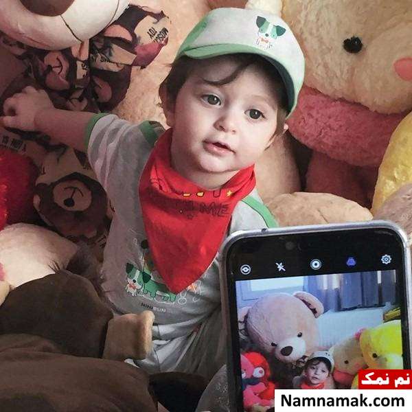 عکسی از پسر پدرام کریمی