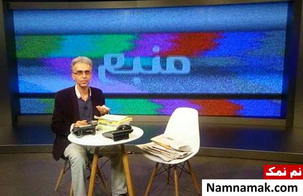 رضا رفیع عکسی از رضا رفیع مجری برنامه منبع موثق