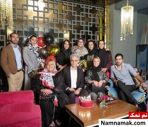 تولد رضا رفیع عکسی از بازیگران در تولد رضا رفیع