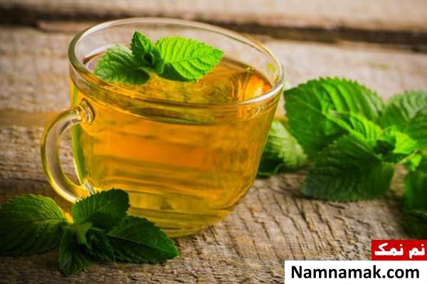 چای گیاهی عسل و چای گیاهی نعناع