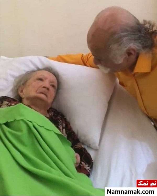 شهلا ریاحی عکسی از روزهای بیماری شهلا ریاحی